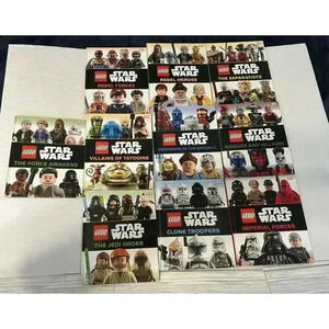 Lego Star Wars Hardback Books Lot of 10 Like New DK Disney